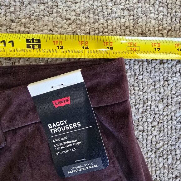 NWT Levi's Women's Baggy Trousers Size 29 x 31 - Picture 8 of 10